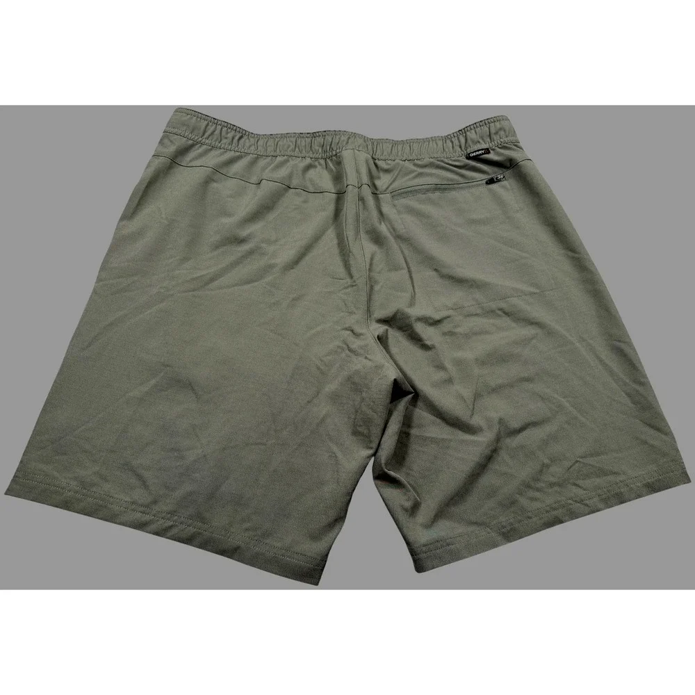 Gerry Men's Pull-On Trail Shorts XL Green Stretch Outdoor Hiking Active 1555147